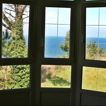 Espectacular Chalet Frente A La Playa De Laxe 度假居